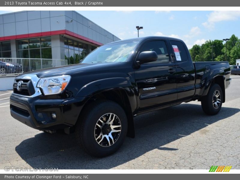 Black / Graphite 2013 Toyota Tacoma Access Cab 4x4