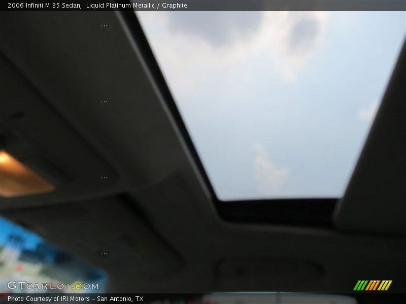 Liquid Platinum Metallic / Graphite 2006 Infiniti M 35 Sedan