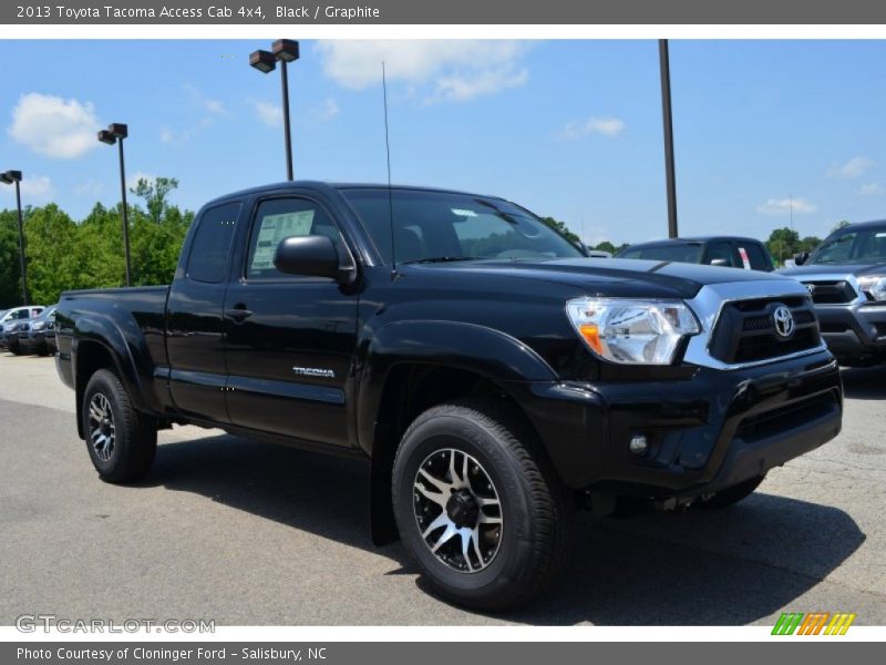 Black / Graphite 2013 Toyota Tacoma Access Cab 4x4