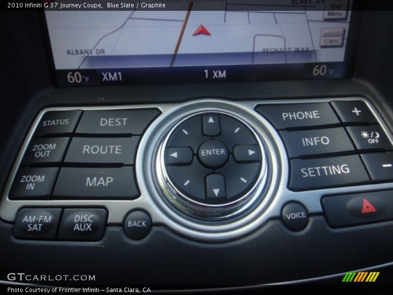 Blue Slate / Graphite 2010 Infiniti G 37 Journey Coupe
