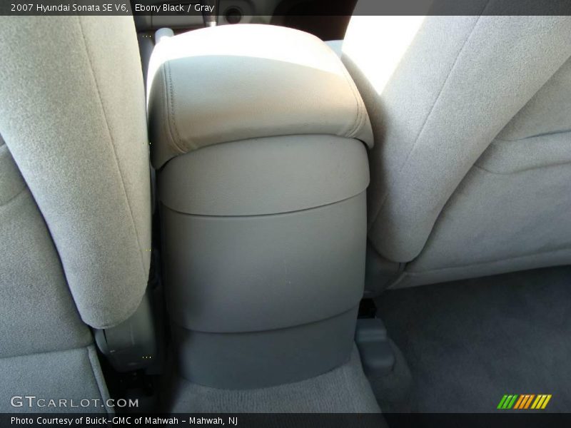 Ebony Black / Gray 2007 Hyundai Sonata SE V6