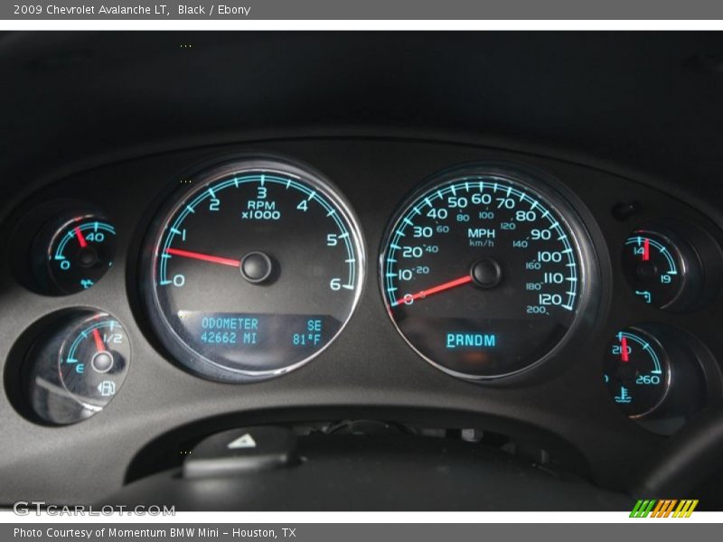 Black / Ebony 2009 Chevrolet Avalanche LT
