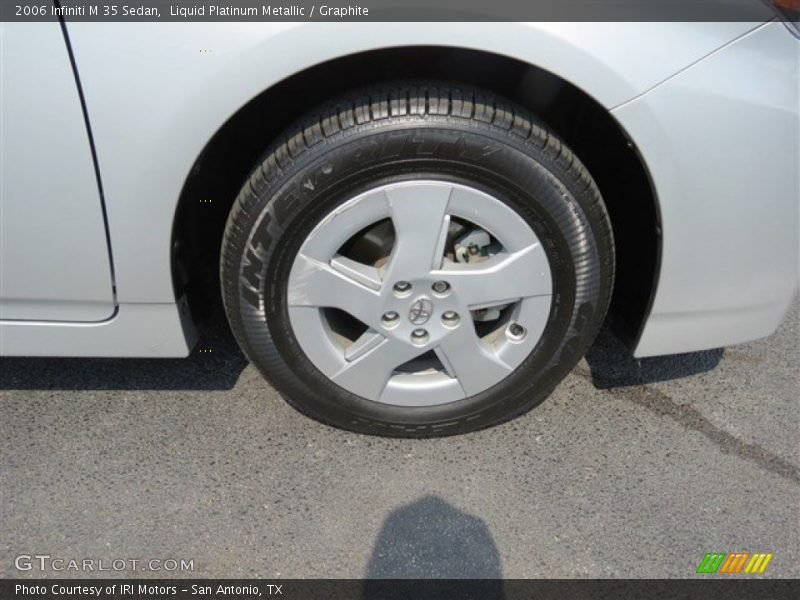 Liquid Platinum Metallic / Graphite 2006 Infiniti M 35 Sedan
