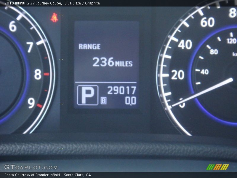 Blue Slate / Graphite 2010 Infiniti G 37 Journey Coupe