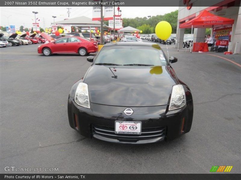 Magnetic Black Pearl / Carbon 2007 Nissan 350Z Enthusiast Coupe