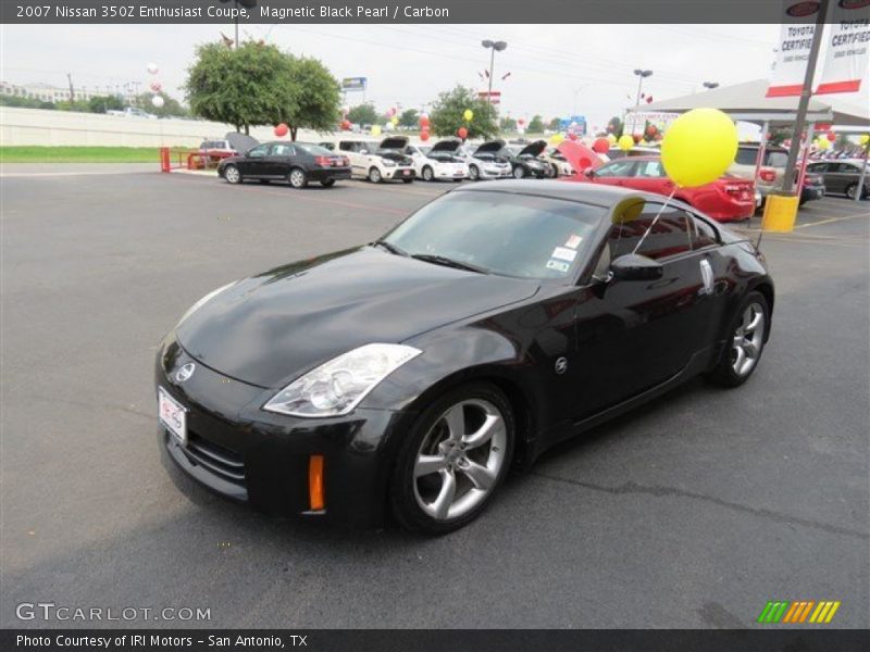 Magnetic Black Pearl / Carbon 2007 Nissan 350Z Enthusiast Coupe