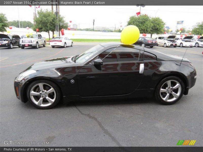 Magnetic Black Pearl / Carbon 2007 Nissan 350Z Enthusiast Coupe