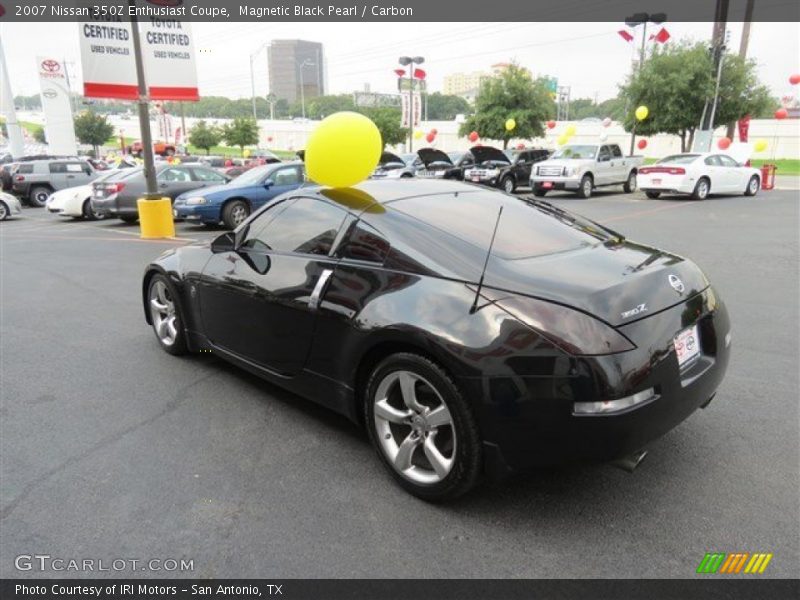 Magnetic Black Pearl / Carbon 2007 Nissan 350Z Enthusiast Coupe