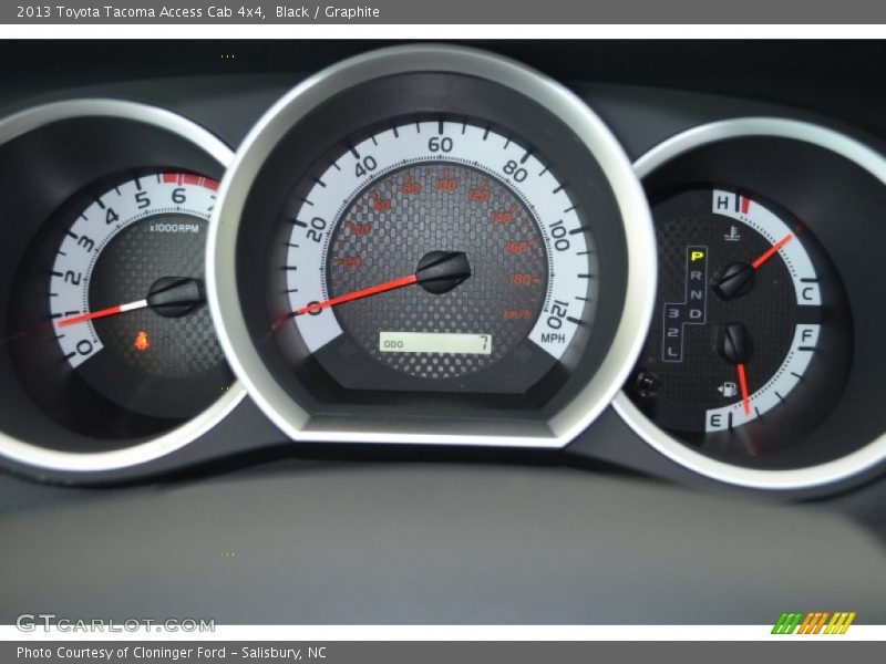 Black / Graphite 2013 Toyota Tacoma Access Cab 4x4
