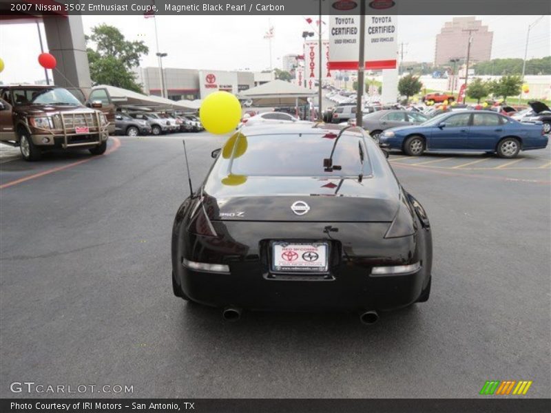 Magnetic Black Pearl / Carbon 2007 Nissan 350Z Enthusiast Coupe