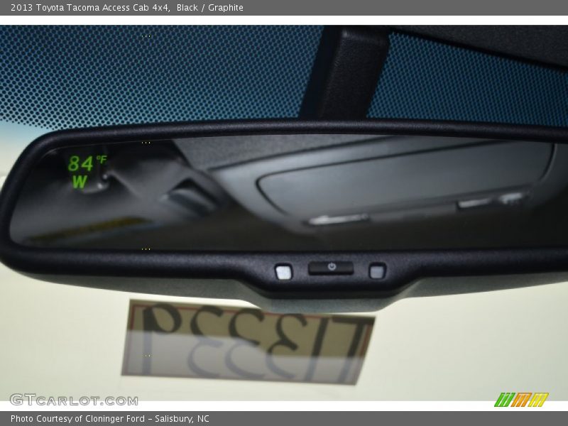 Black / Graphite 2013 Toyota Tacoma Access Cab 4x4