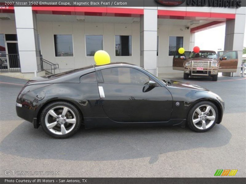 Magnetic Black Pearl / Carbon 2007 Nissan 350Z Enthusiast Coupe