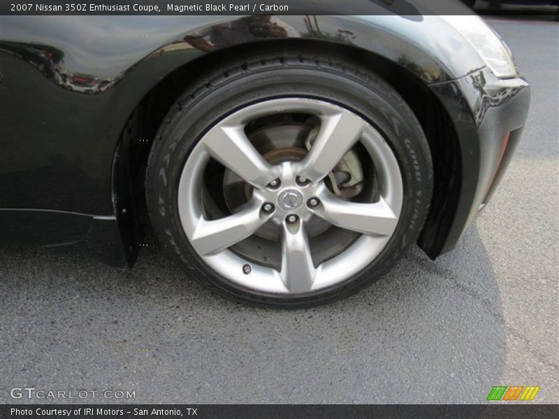 Magnetic Black Pearl / Carbon 2007 Nissan 350Z Enthusiast Coupe