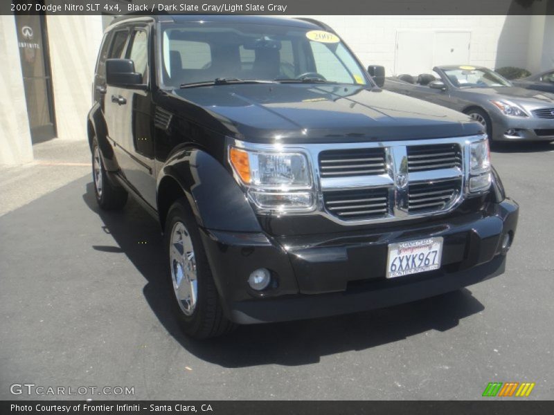 Black / Dark Slate Gray/Light Slate Gray 2007 Dodge Nitro SLT 4x4