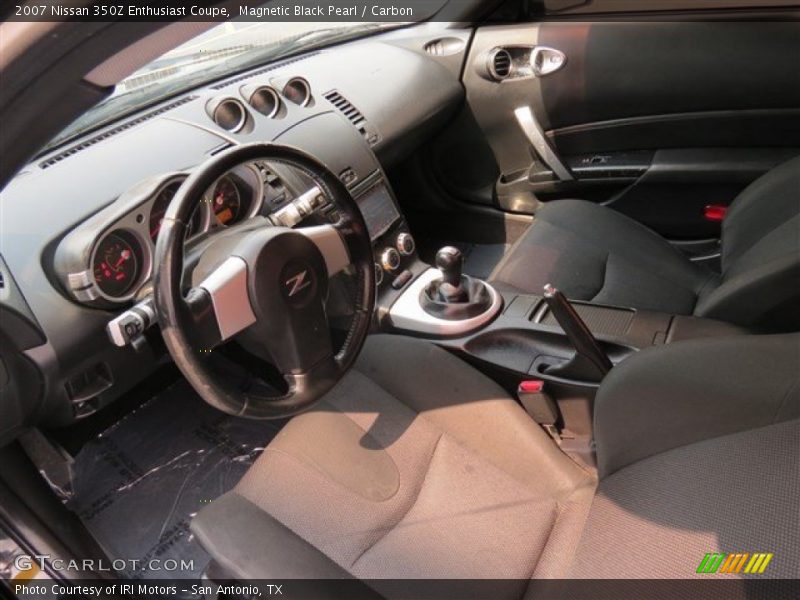 Magnetic Black Pearl / Carbon 2007 Nissan 350Z Enthusiast Coupe