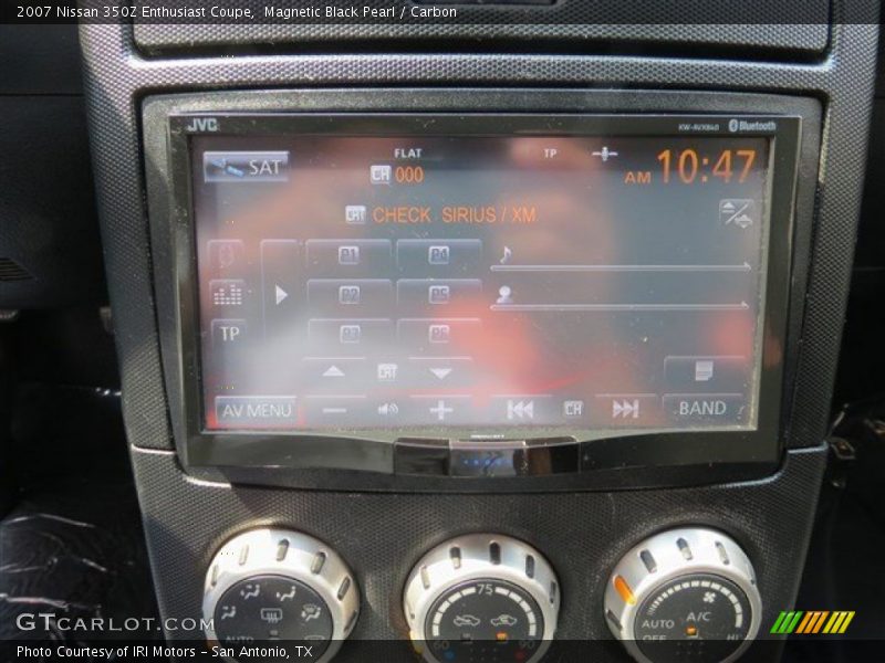 Magnetic Black Pearl / Carbon 2007 Nissan 350Z Enthusiast Coupe
