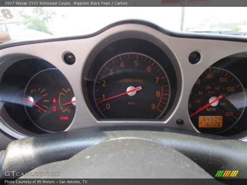 Magnetic Black Pearl / Carbon 2007 Nissan 350Z Enthusiast Coupe