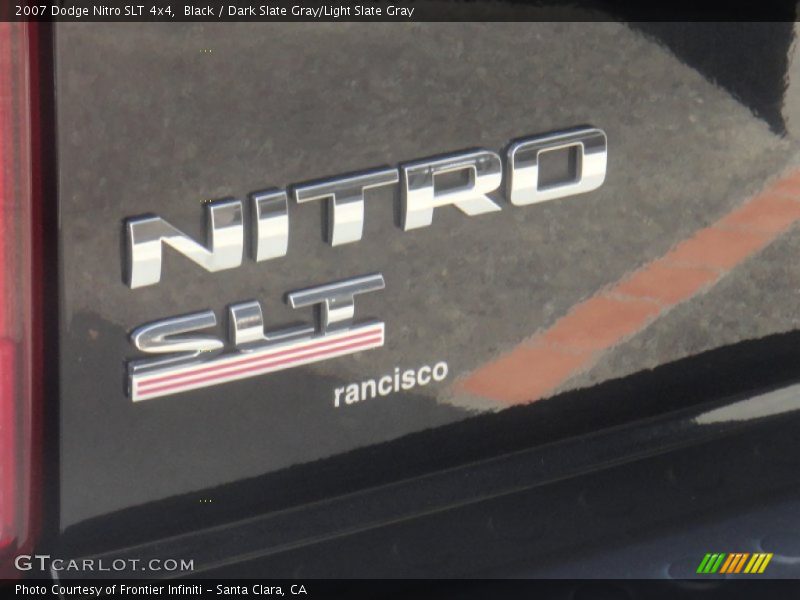 Black / Dark Slate Gray/Light Slate Gray 2007 Dodge Nitro SLT 4x4