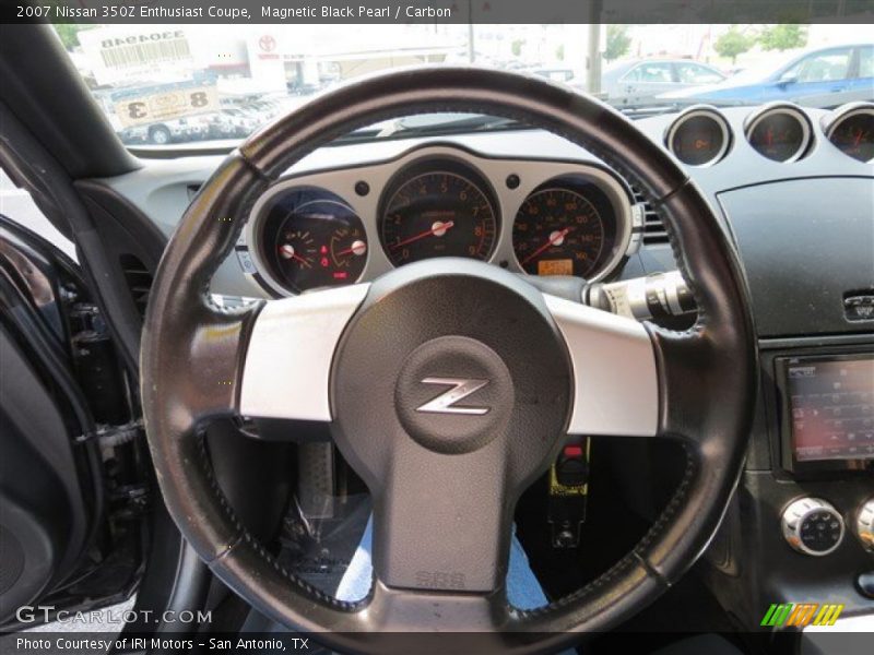 Magnetic Black Pearl / Carbon 2007 Nissan 350Z Enthusiast Coupe