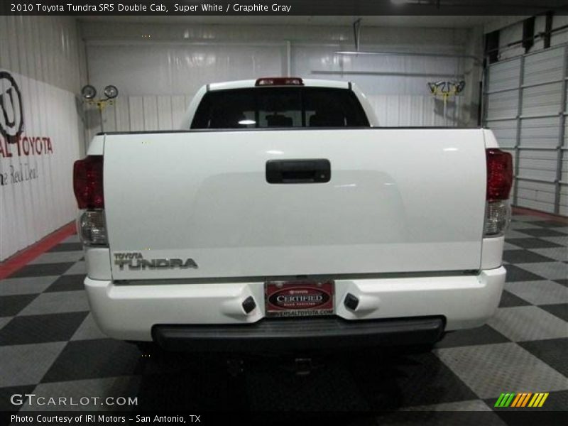 Super White / Graphite Gray 2010 Toyota Tundra SR5 Double Cab