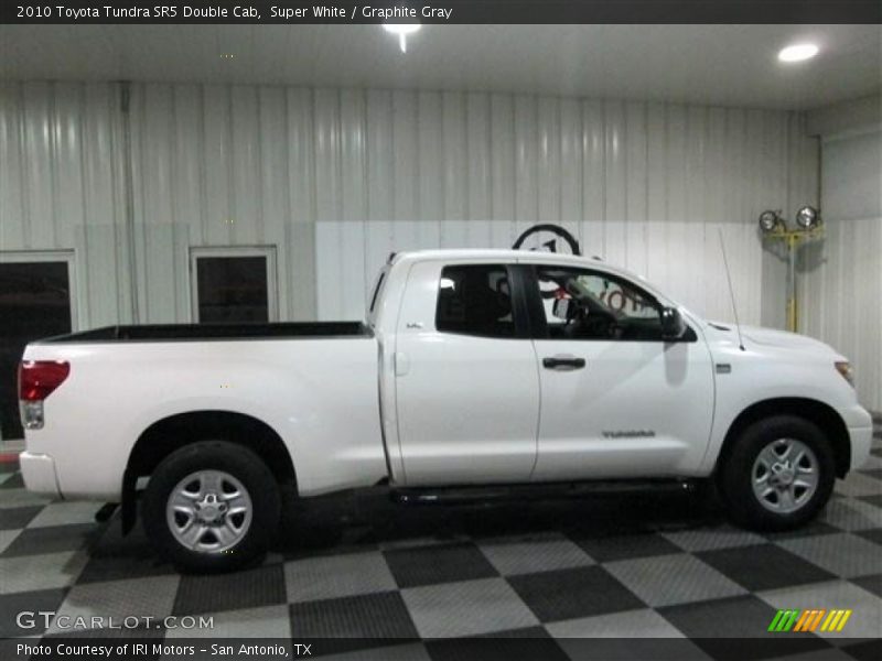 Super White / Graphite Gray 2010 Toyota Tundra SR5 Double Cab