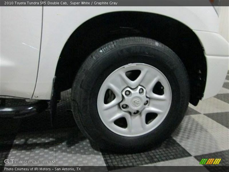Super White / Graphite Gray 2010 Toyota Tundra SR5 Double Cab