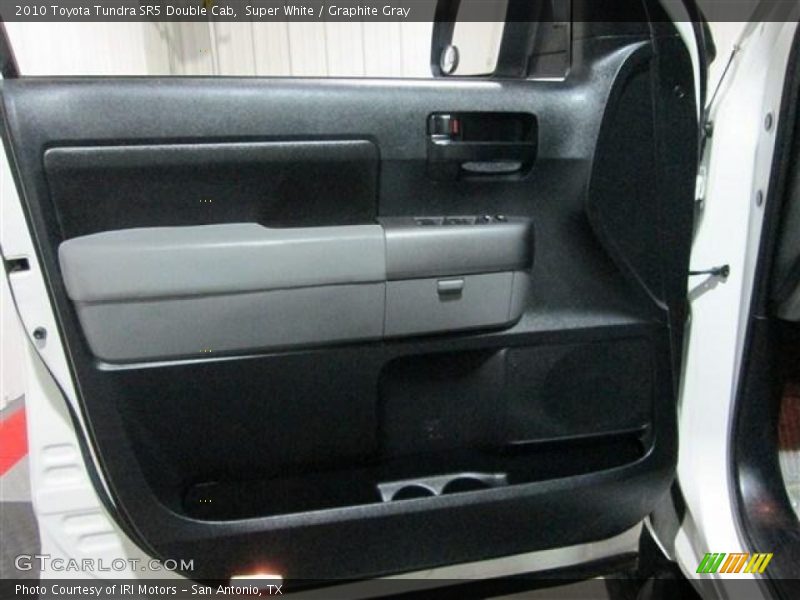 Super White / Graphite Gray 2010 Toyota Tundra SR5 Double Cab