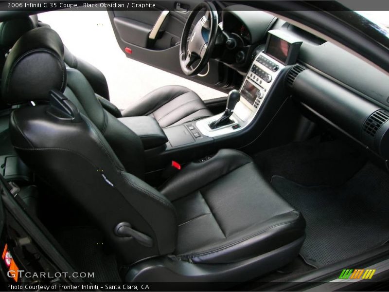Black Obsidian / Graphite 2006 Infiniti G 35 Coupe