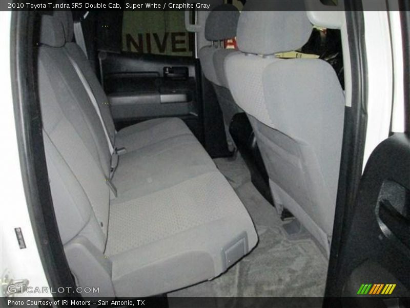 Super White / Graphite Gray 2010 Toyota Tundra SR5 Double Cab