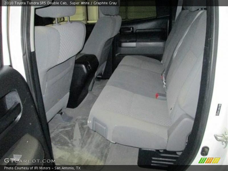 Super White / Graphite Gray 2010 Toyota Tundra SR5 Double Cab