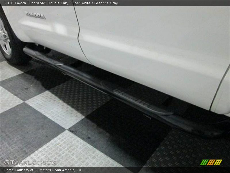 Super White / Graphite Gray 2010 Toyota Tundra SR5 Double Cab