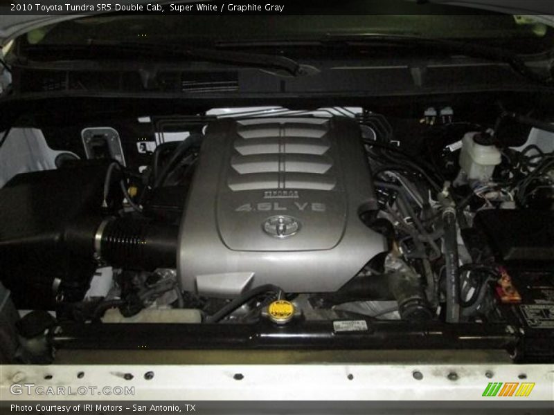 Super White / Graphite Gray 2010 Toyota Tundra SR5 Double Cab