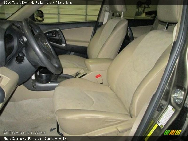  2010 RAV4 I4 Sand Beige Interior
