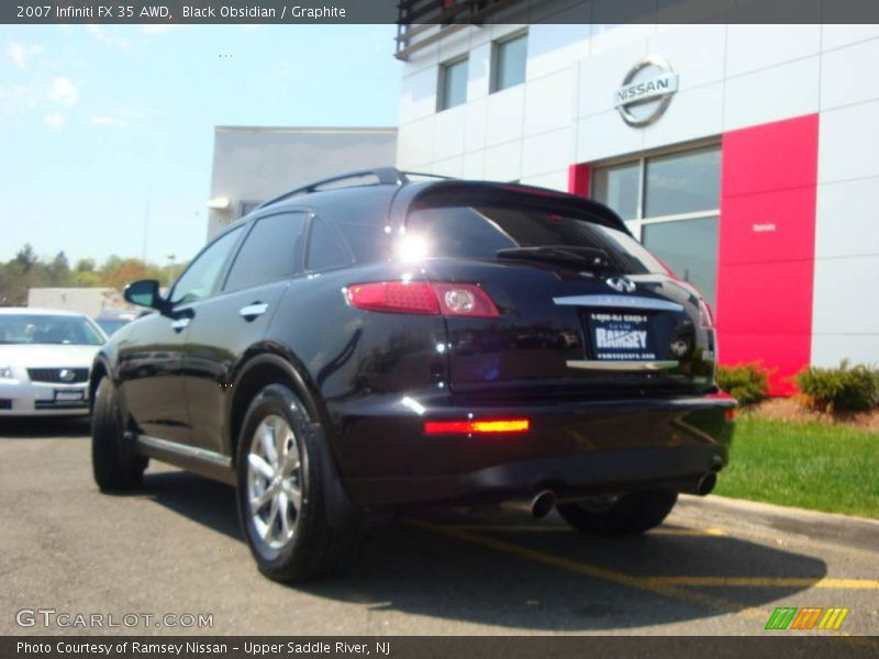 Black Obsidian / Graphite 2007 Infiniti FX 35 AWD