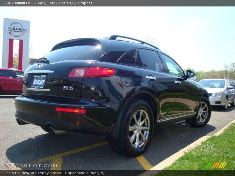 Black Obsidian / Graphite 2007 Infiniti FX 35 AWD