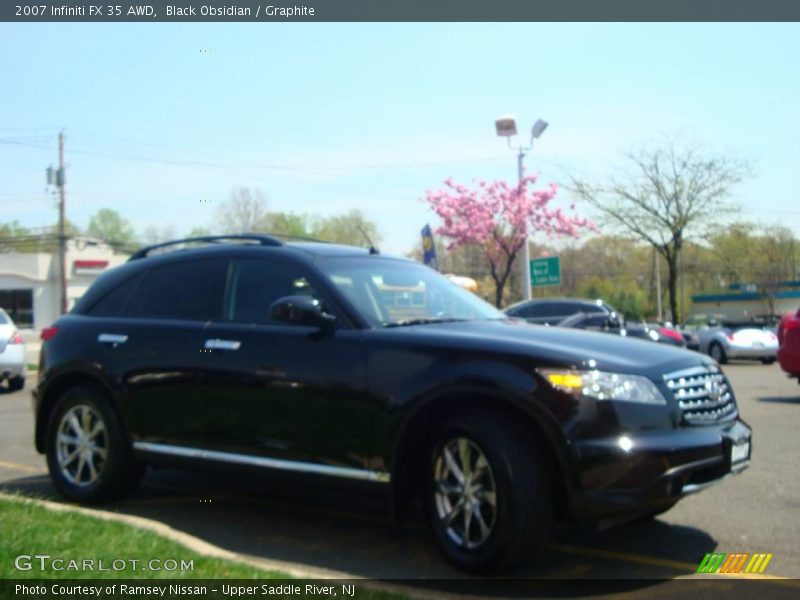 Black Obsidian / Graphite 2007 Infiniti FX 35 AWD
