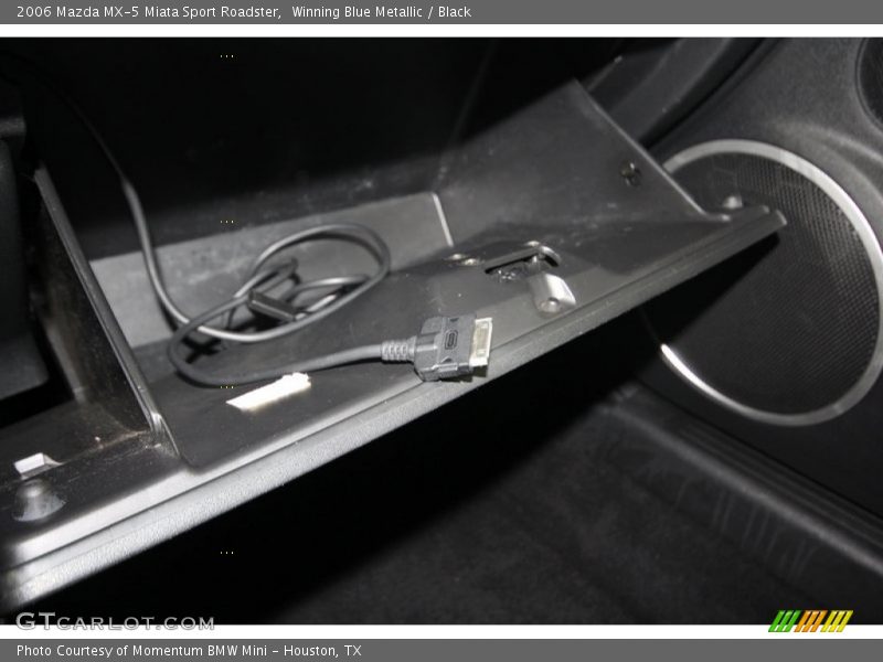 Winning Blue Metallic / Black 2006 Mazda MX-5 Miata Sport Roadster