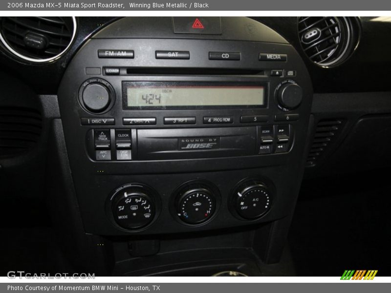 Audio System of 2006 MX-5 Miata Sport Roadster