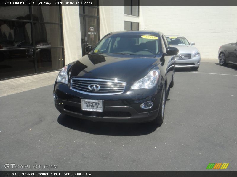 Black Obsidian / Stone 2010 Infiniti EX 35 Journey