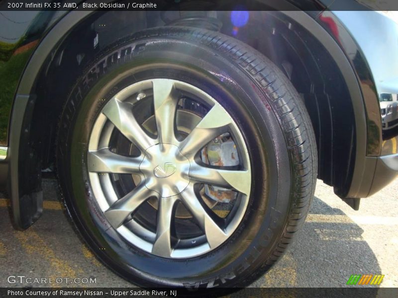 Black Obsidian / Graphite 2007 Infiniti FX 35 AWD