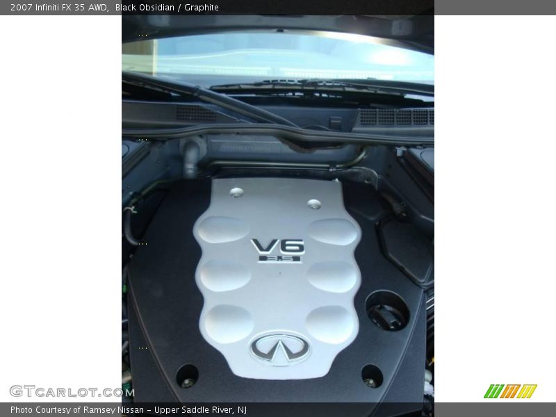 Black Obsidian / Graphite 2007 Infiniti FX 35 AWD
