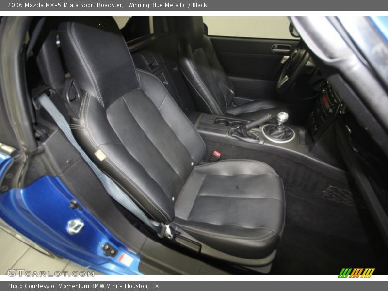  2006 MX-5 Miata Sport Roadster Black Interior