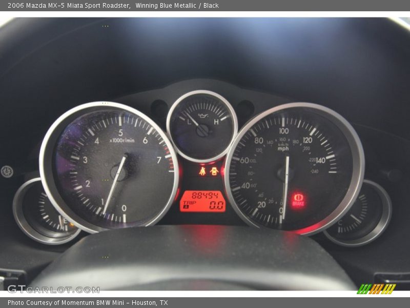  2006 MX-5 Miata Sport Roadster Sport Roadster Gauges