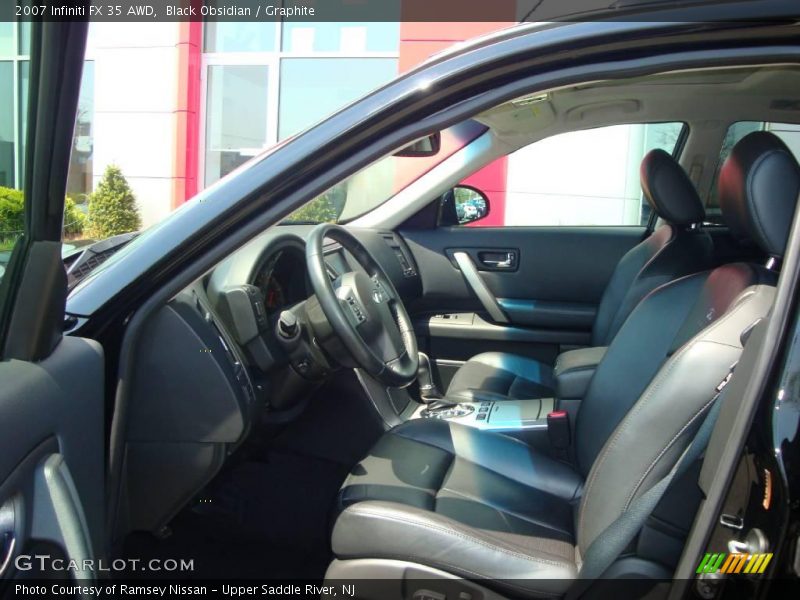 Black Obsidian / Graphite 2007 Infiniti FX 35 AWD