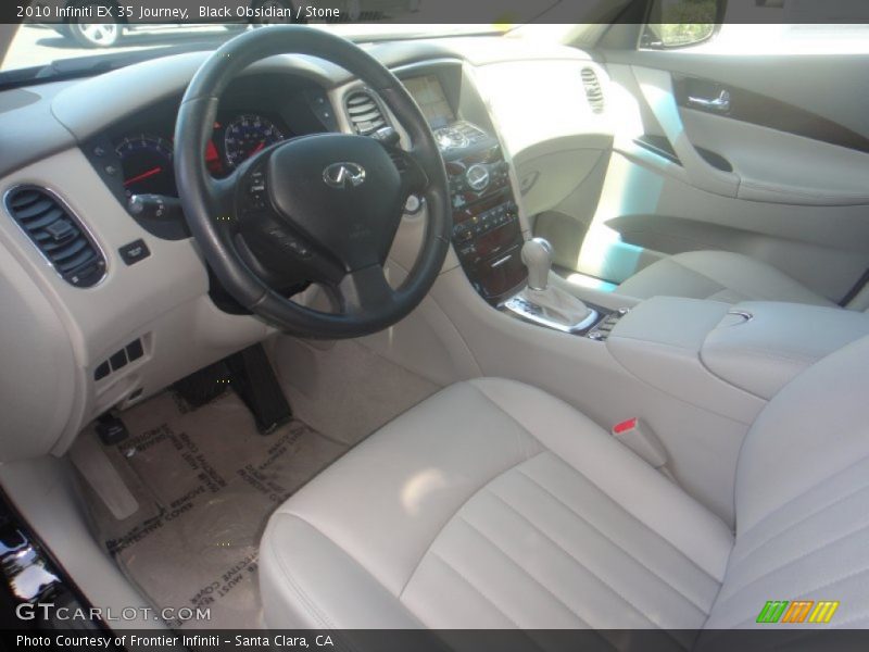 Black Obsidian / Stone 2010 Infiniti EX 35 Journey