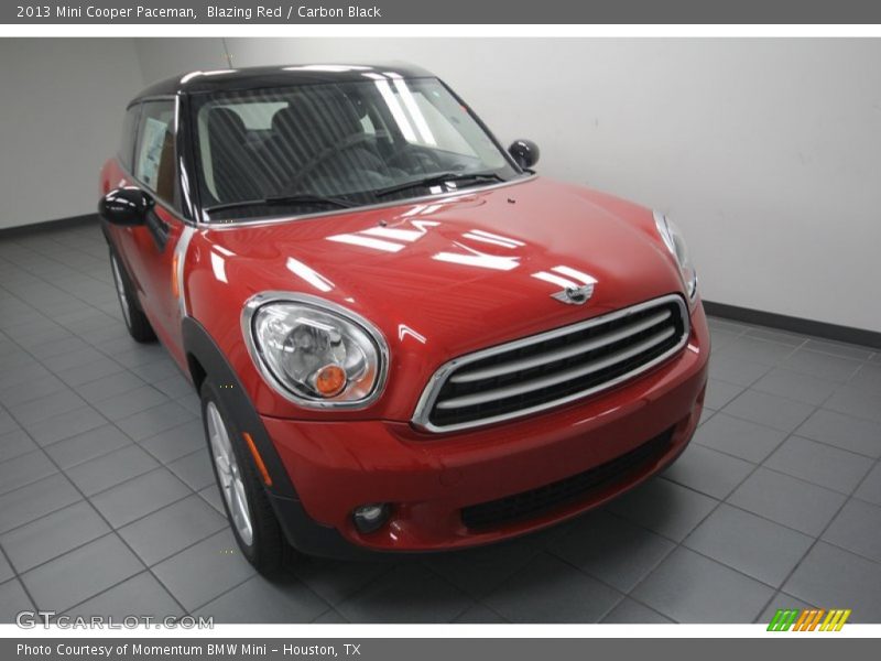 Blazing Red / Carbon Black 2013 Mini Cooper Paceman
