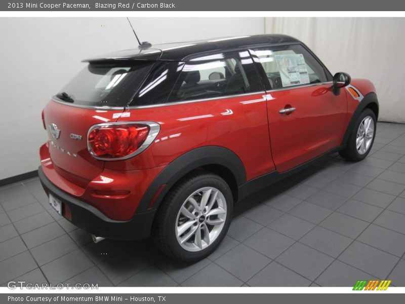Blazing Red / Carbon Black 2013 Mini Cooper Paceman
