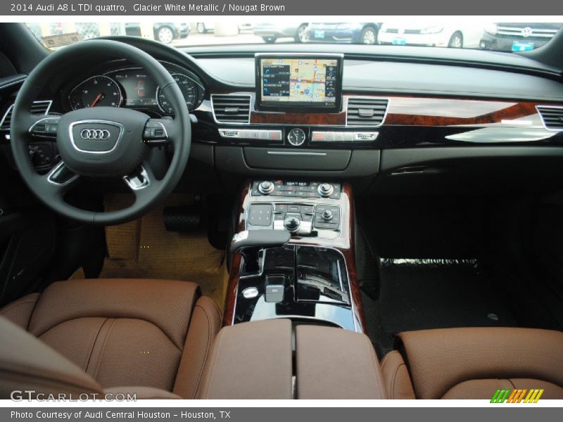 Dashboard of 2014 A8 L TDI quattro