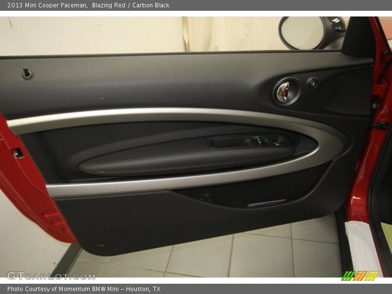 Blazing Red / Carbon Black 2013 Mini Cooper Paceman