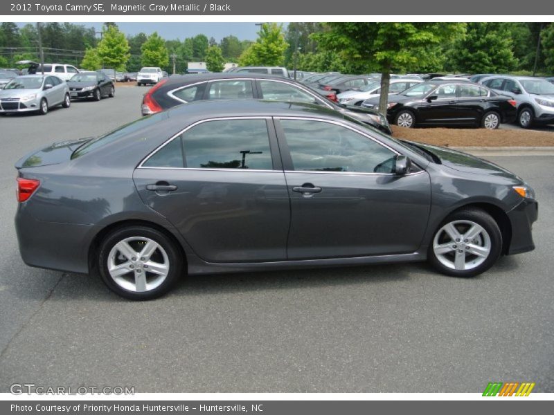 Magnetic Gray Metallic / Black 2012 Toyota Camry SE